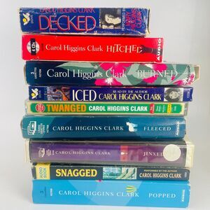 VTG Carol Higgins Clark Regan Reilly Mystery Audiobook Lot 9 PC CD Cassette